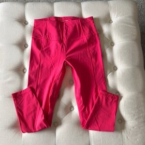 Sweaty Betty Super Soft 7/8 Length Leggings Hot Pink